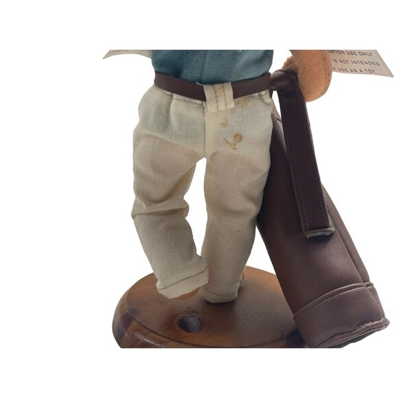 Vintage Annalee Golfer Boy Dog 2002 With Tags 10” Figure RARE - Picture 14 of 16